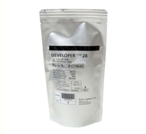 92 Ricoh B121 9645 B121 9640 Revelador negro